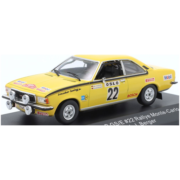 Opel Commodore Rallye Monte Carlo 1973 Röhrl/Berger CMR 1:43 WRC026